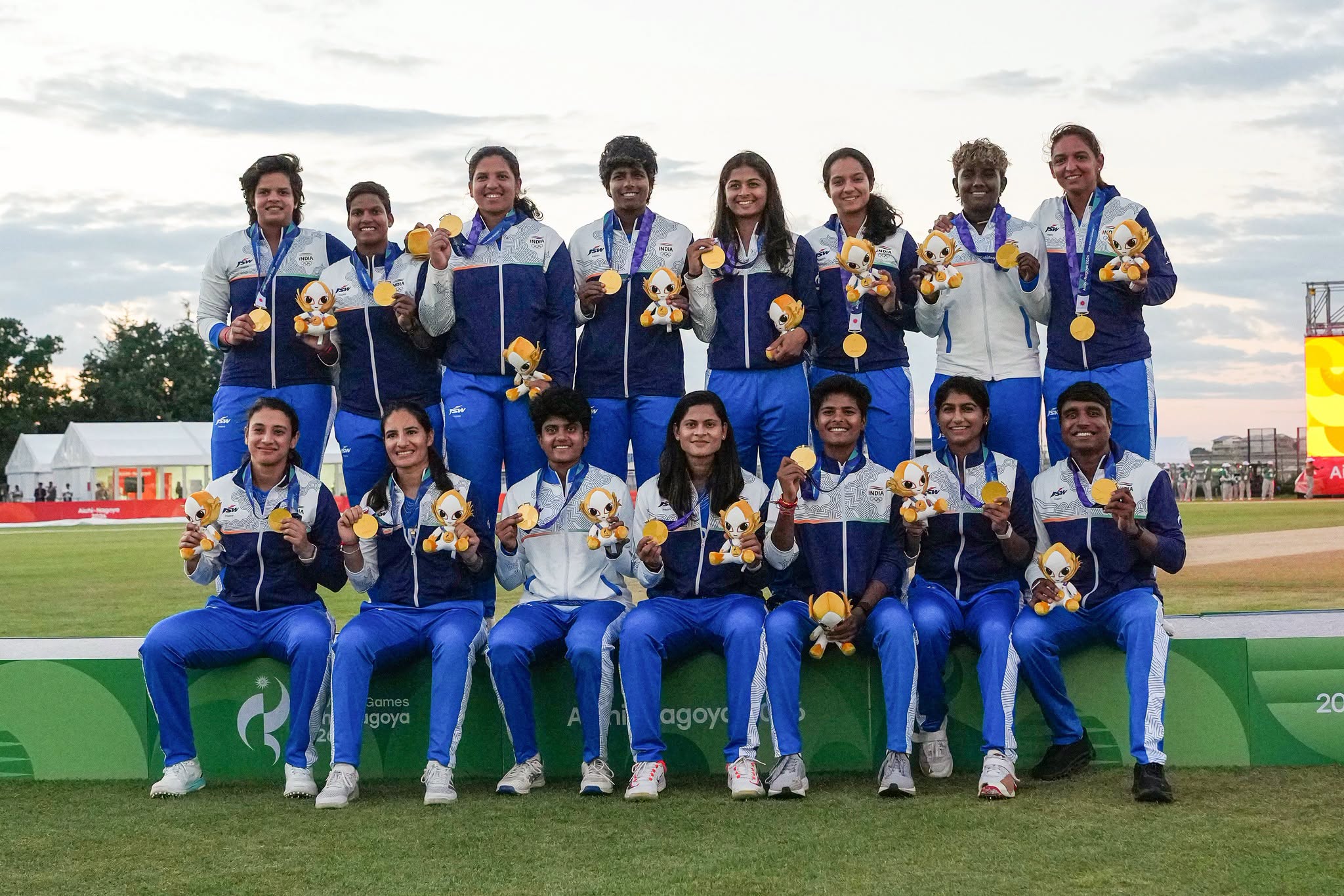 Pure Dominance: India Blitz Sri Lanka by 147 Runs for Gold