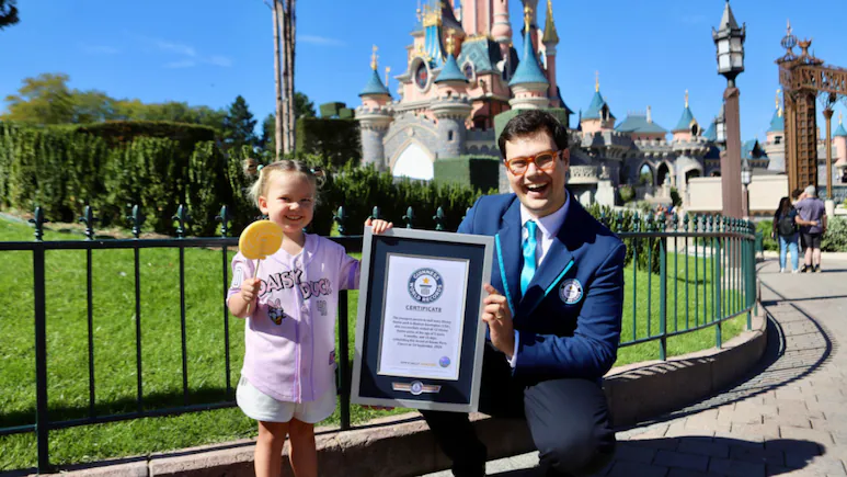 Three-Year-Old Bootsie Darrington Sets Guinness Record Visiting All 12 Disney Theme Parks