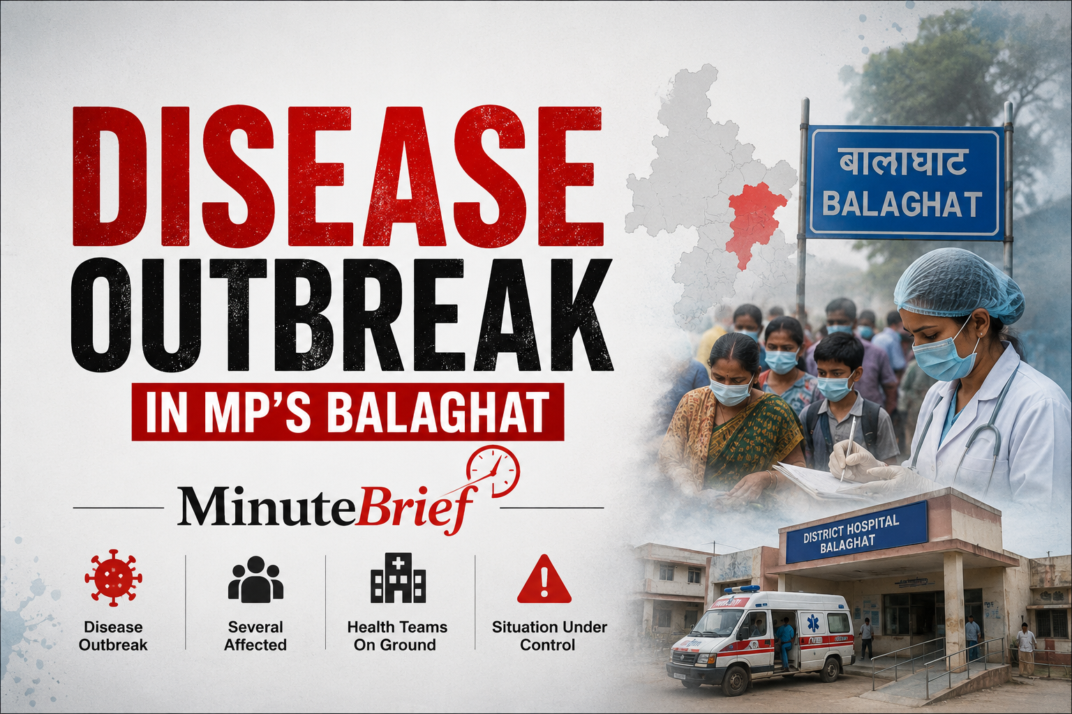 Disease outbreak in MP’s Balaghat: Leaved 6 children Dead, over 100 Affected