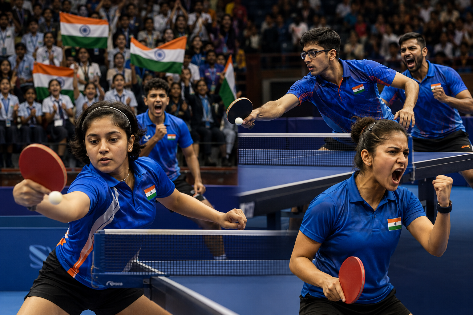 Commonwealth TT Indian teams cruise to threshold of glory