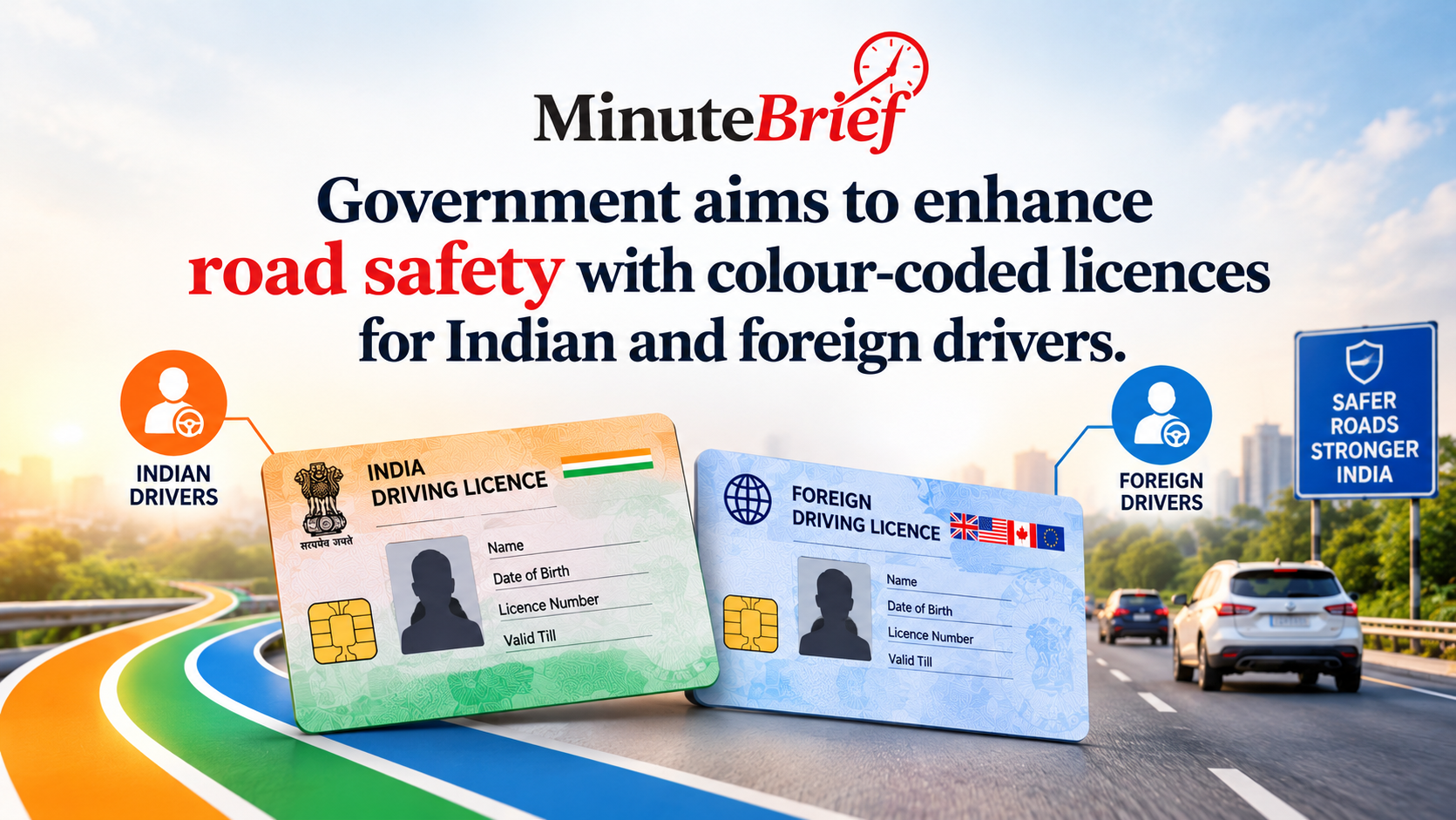 Government Proposes Colour-Coded Driving Licences to Distinguish Indian and Foreign Drivers