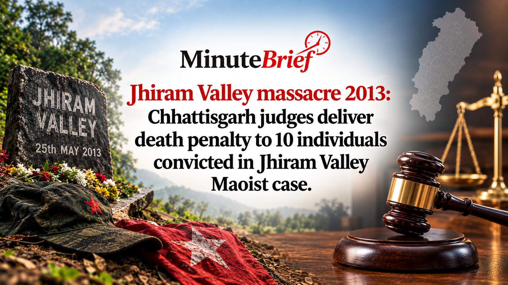 Jhiram Valley Massacre 2013: Special Court Hands Down Death Penalty to 10 Convicted in Jhiram Valley Maoist Attack Case