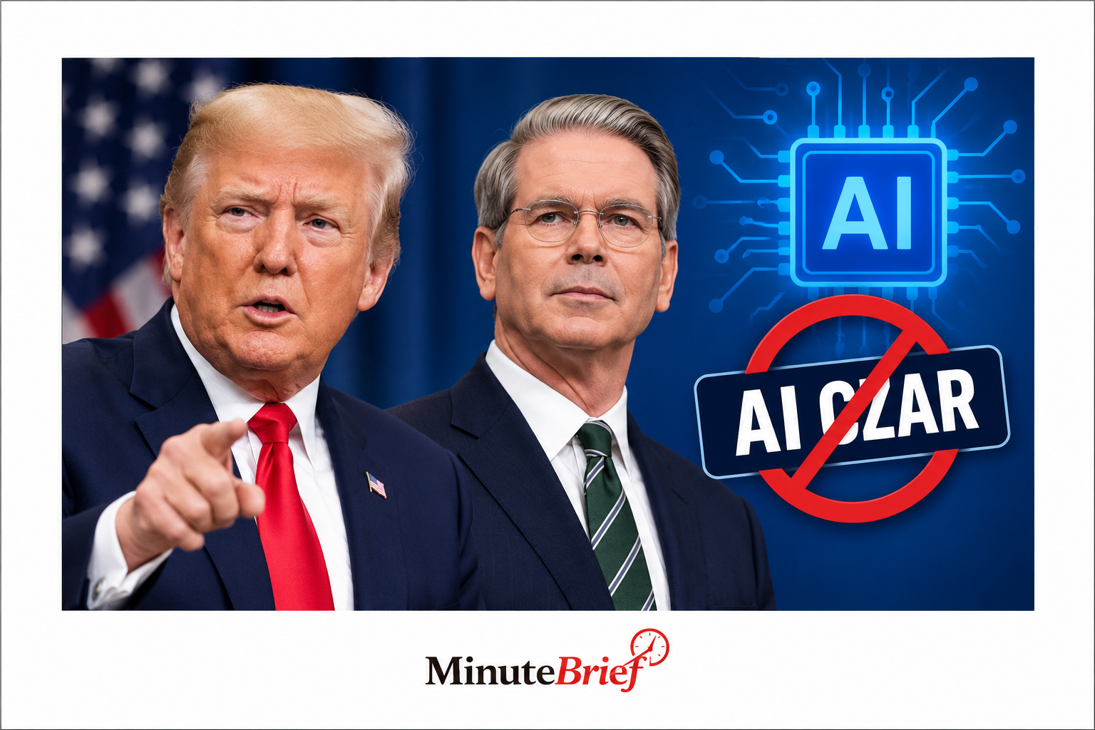 Trump says Scott Bessent won't be AI czar