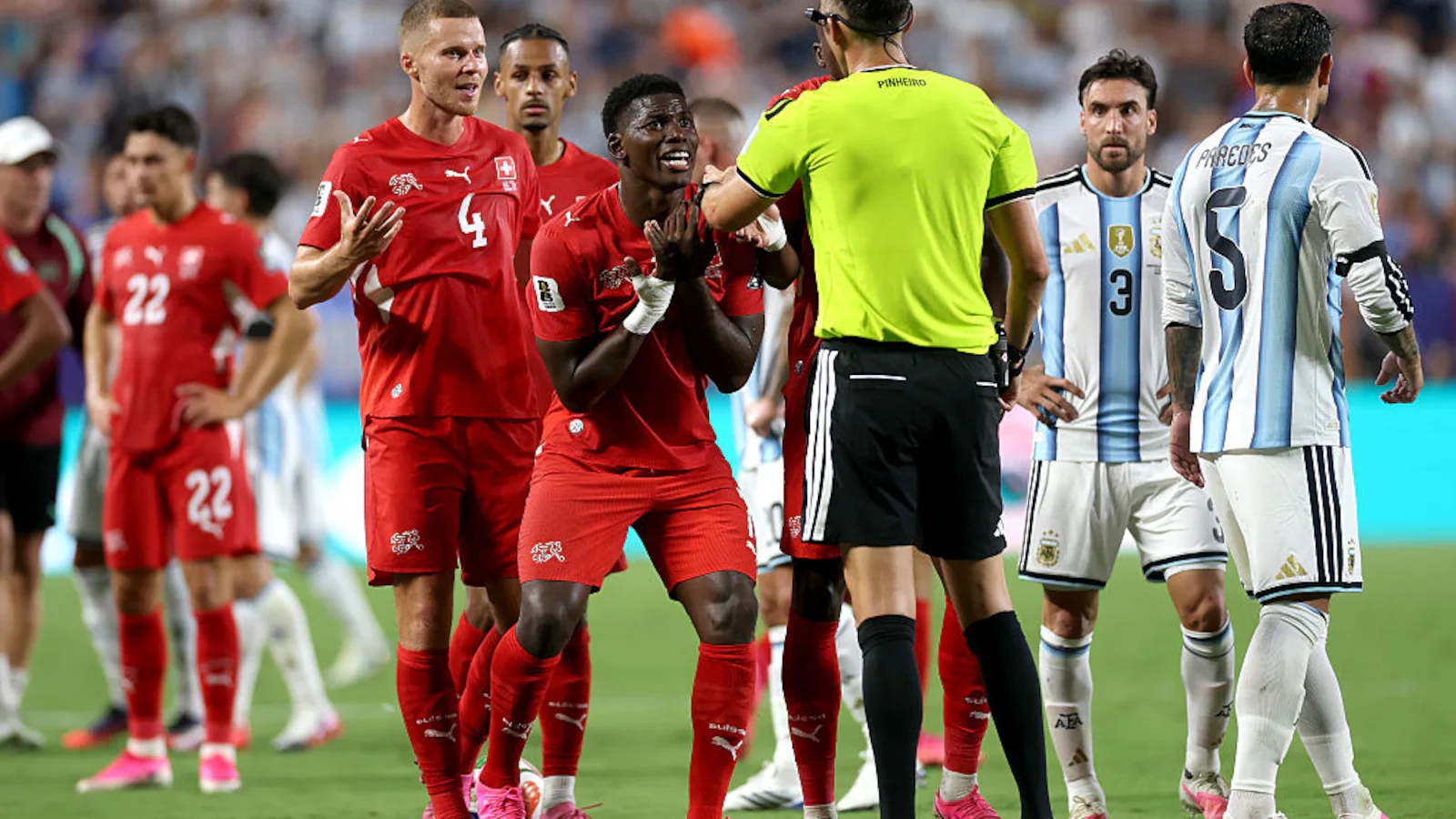 IFAB Rules Breel Embolo Red Card Was Incorrect