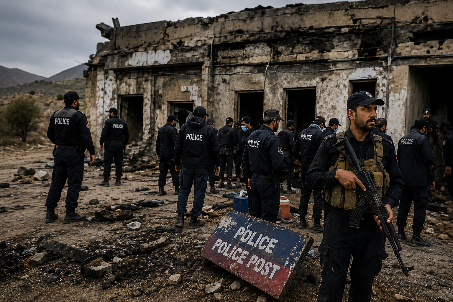 Nine Policemen Killed in Terrorist Attack in Balochistan