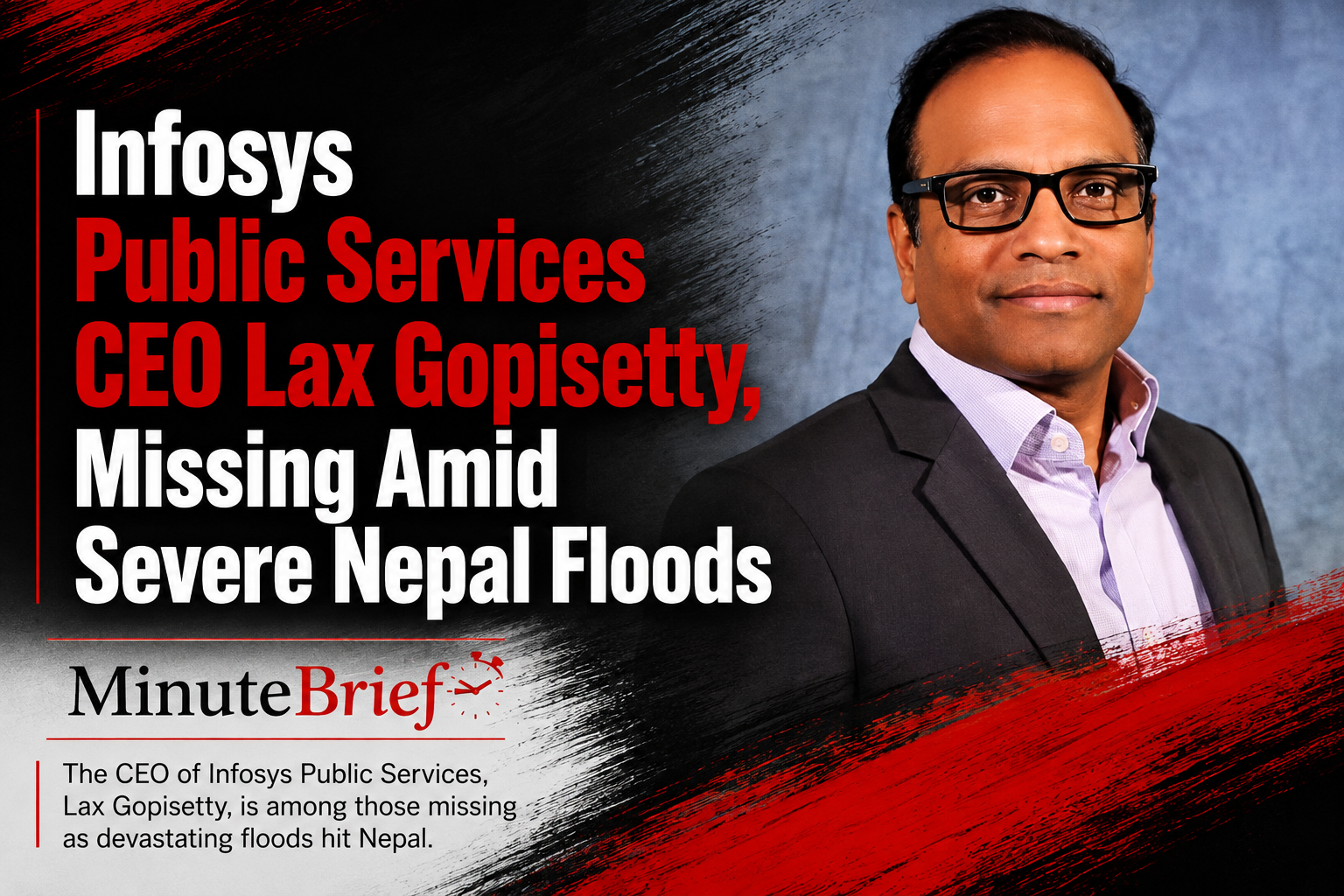Infosys Public Services CEO Missing Amid Severe Nepal Floods