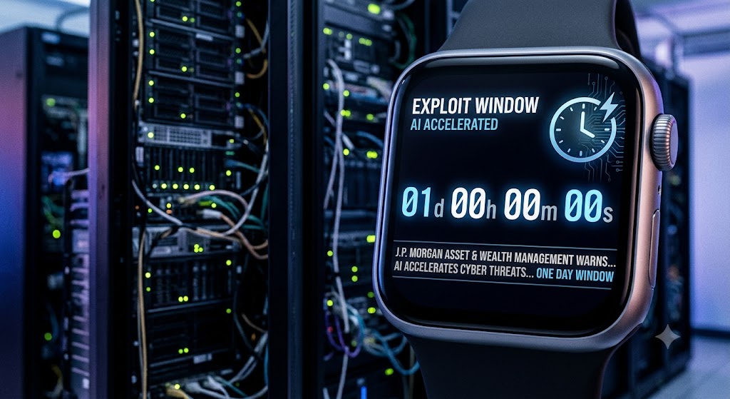 J.P. Morgan Warns AI Shrinks Cyber Exploit Opportunities to One Day