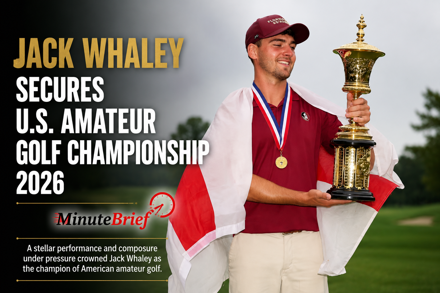 Jack Whaley Triumphs at U.S. Amateur Golf Championship 2026, in Pennsylvania