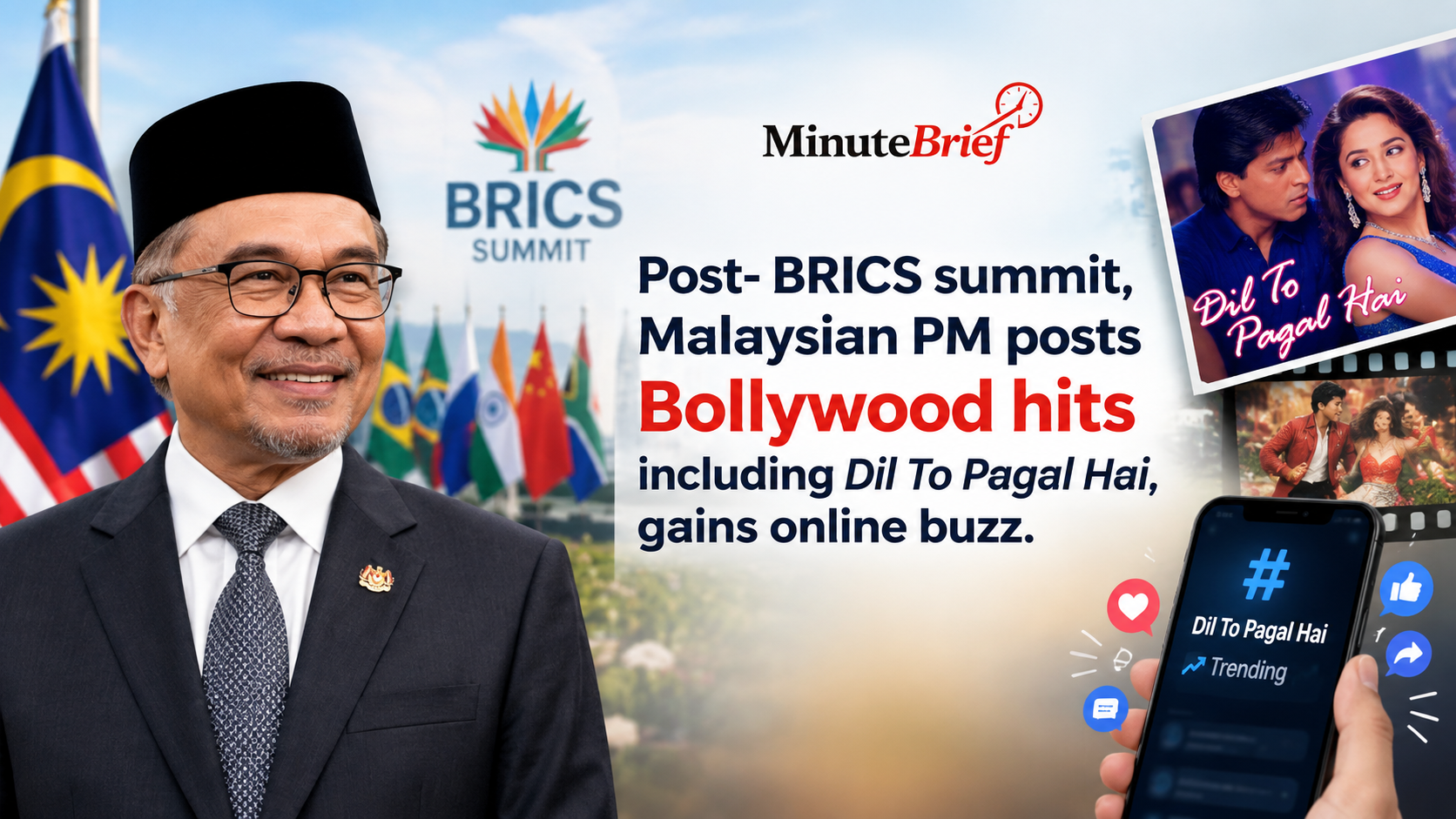 BRICS GOES BOLLYWOOD! Malaysia PM's Surprise Bollywood Picks Spark Massive Online Buzz