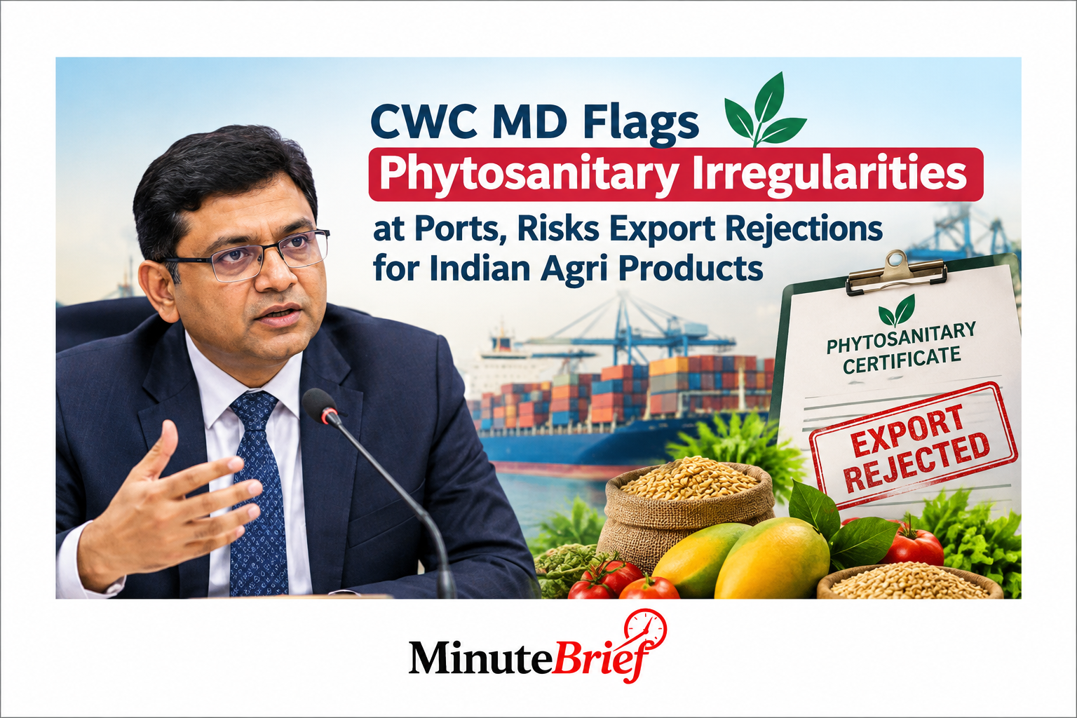 CWC chief highlights malpractices in phytosanitary certification