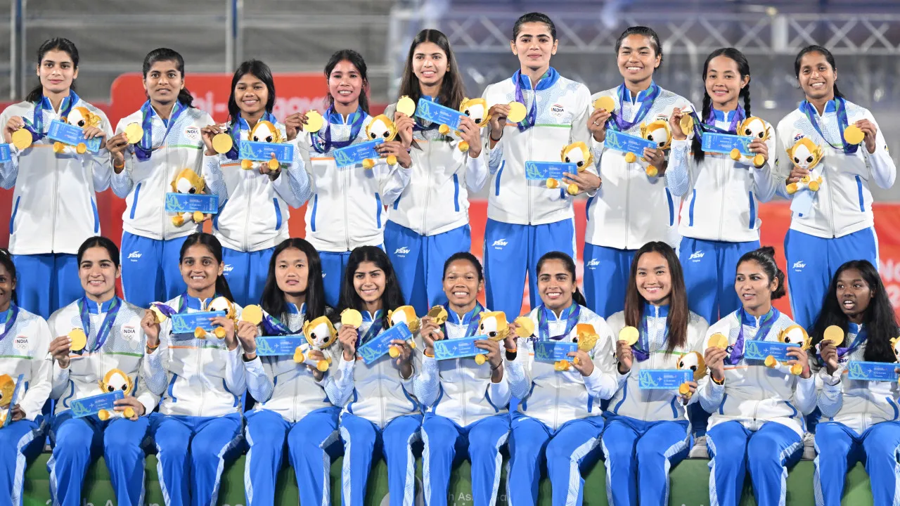 Indian Women's Hockey Ends 44-Year Wait, Stuns China for Asian Games Gold
