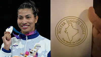 Lovlina Borgohain Calls Out Inaccurate India Map at Famous Glasgow Eatery