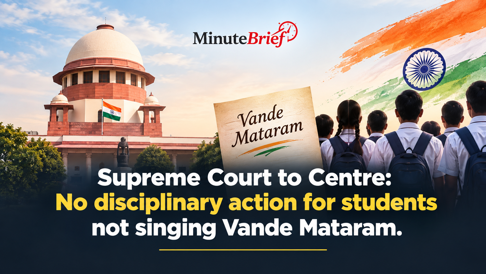 Top Court Upholds Students' Right to Abstain from Singing Vande Mataram on Grounds of Conscience