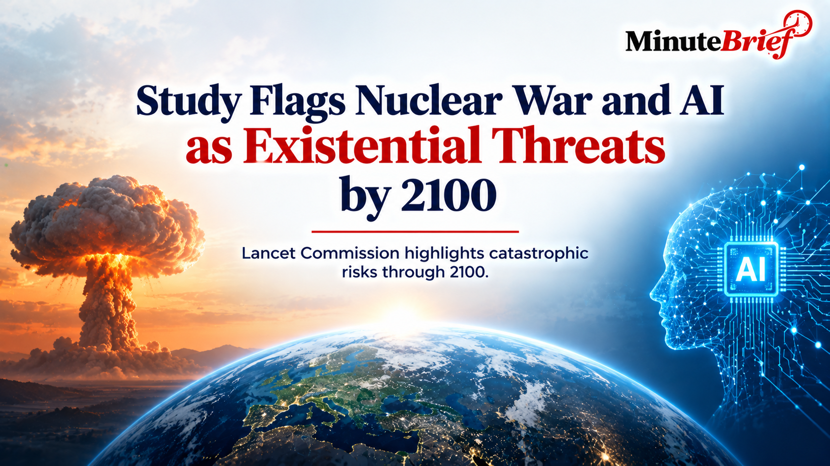 Nuclear Warfare and Malicious AI Use Among Key Existential Threats by Century's End