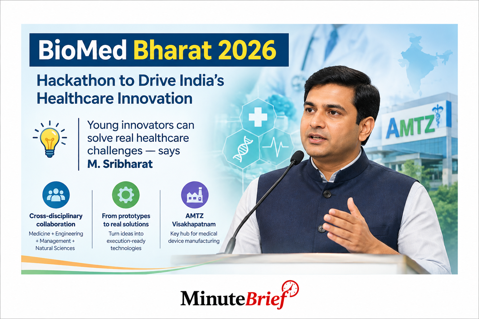 BioMed Bharat 2026: MP calls upon youth to drive MedTech innovation