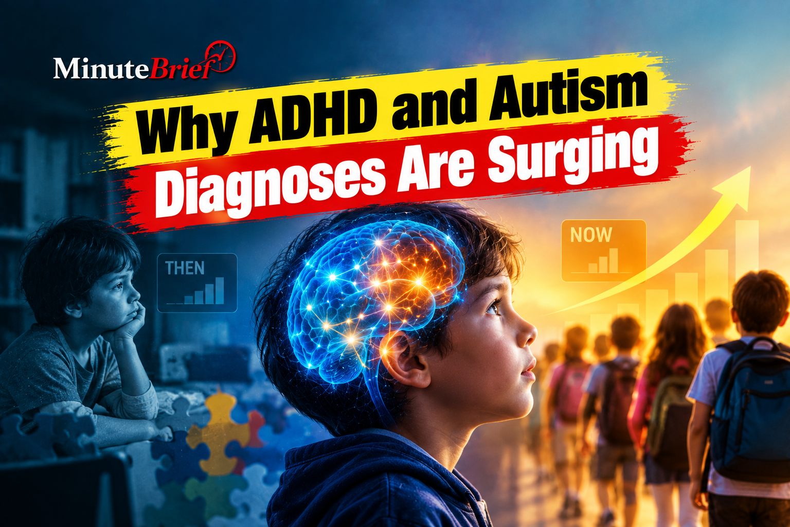 Why ADHD and Autism Diagnoses Are Surging