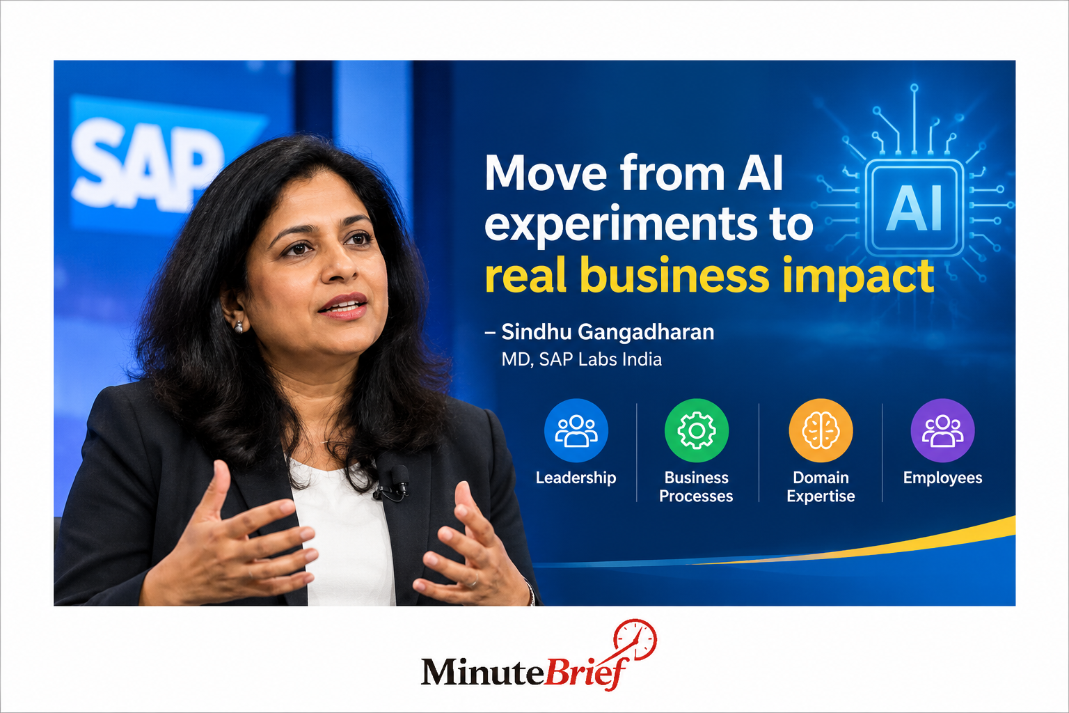 Enterprises urged to move from AI pilots to solving real problems