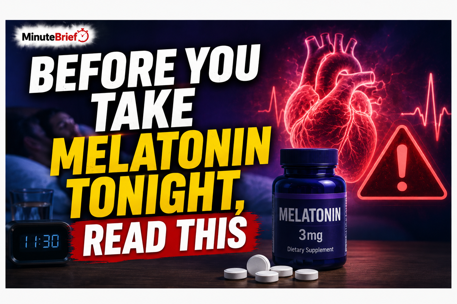 Before You Take Melatonin Tonight, Read This