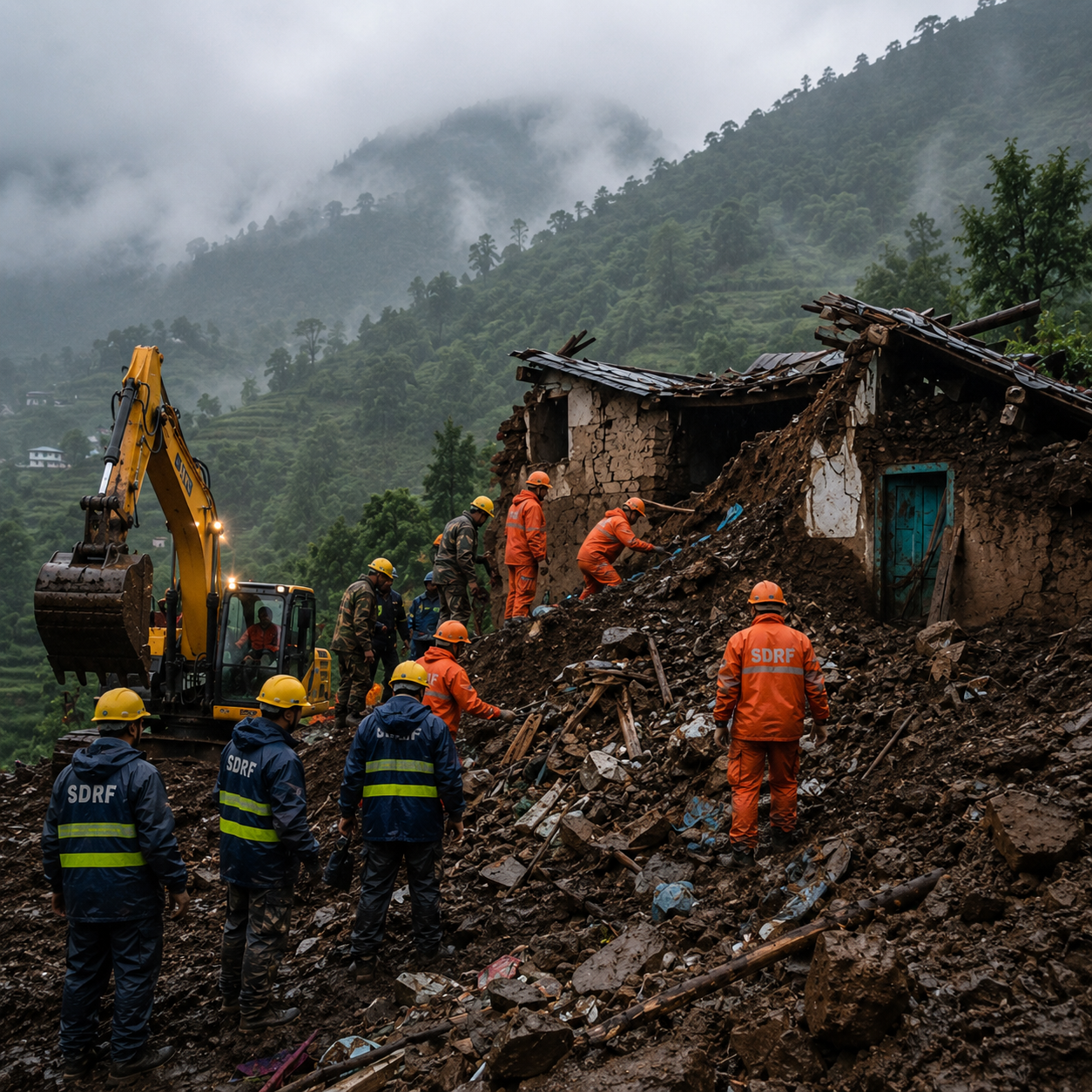 Landslide in Poonch Claims Seven More Lives as J&K Death Toll Rises to 17