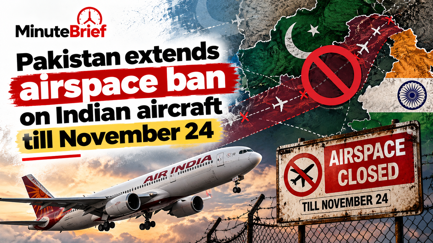 Pakistan extends airspace ban on Indian aircraft till November 24