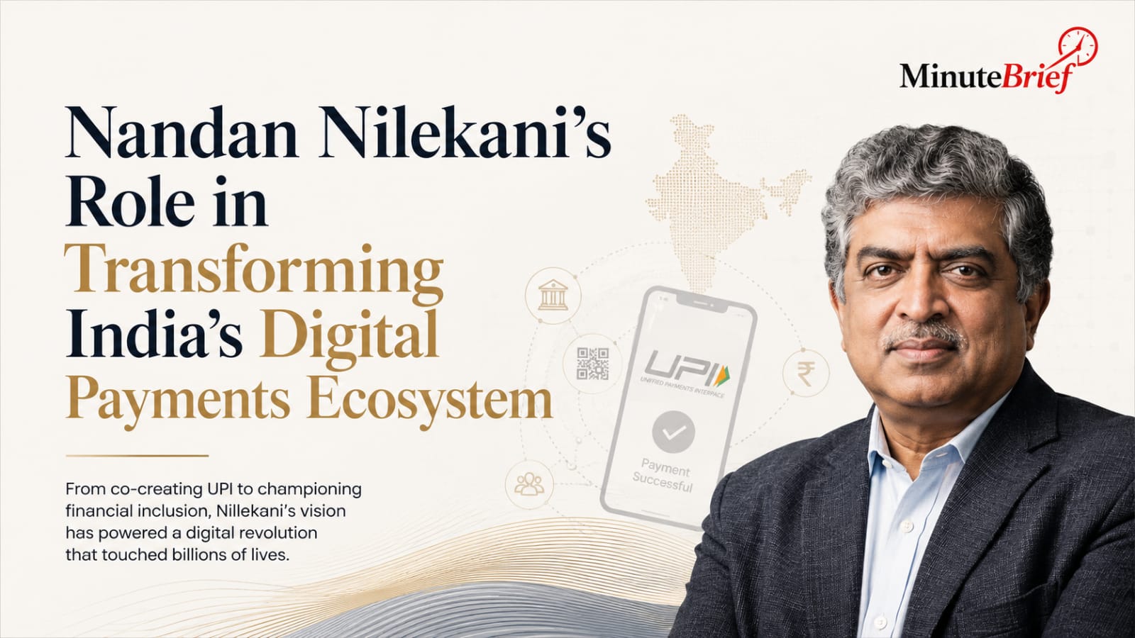 Nandan Nilekani’s Role in Transforming India’s Digital Payments Ecosystem