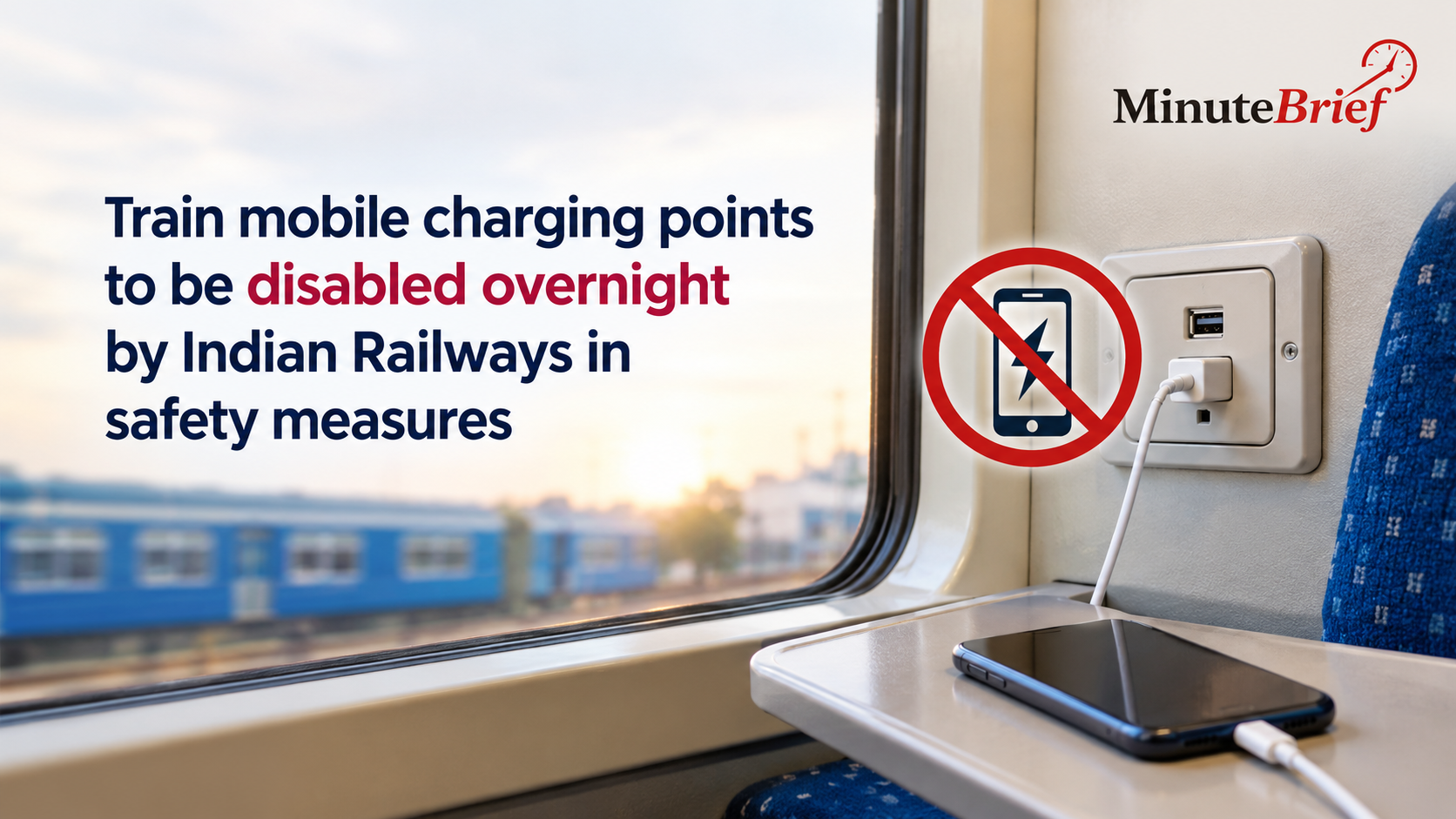 Indian Railway: Charging Points on Indian Trains Will Be Powered Down at Night to Boost Passenger Safety Measures