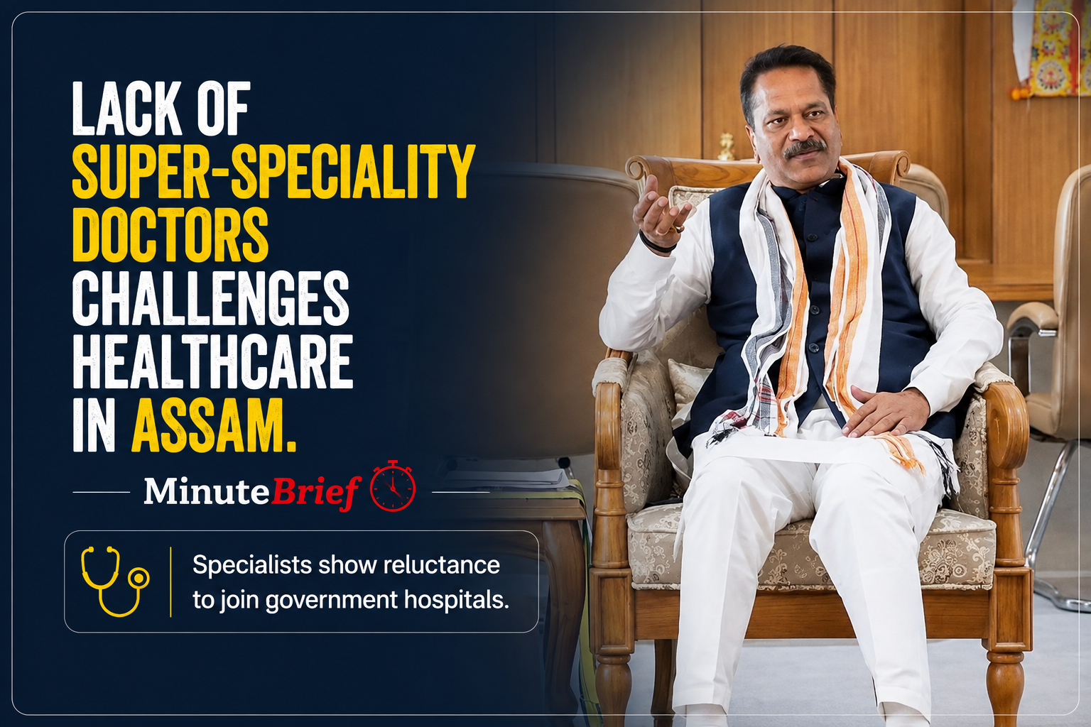 Lack of super-speciality doctors challenges healthcare in Assam