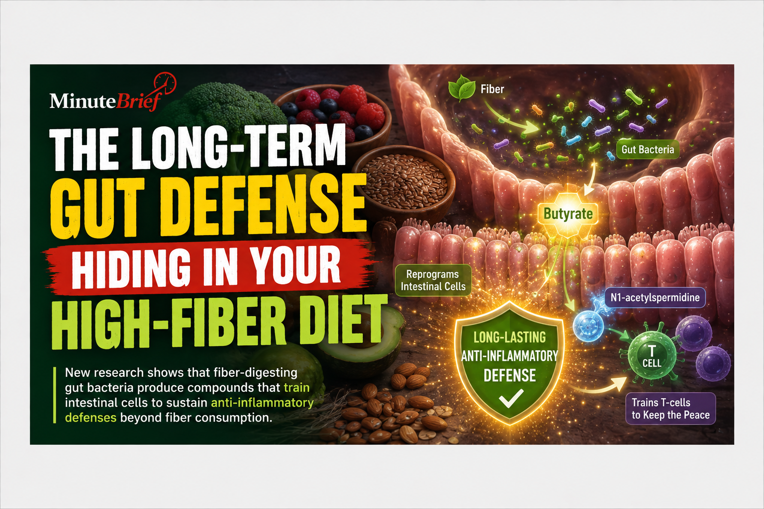 The Long-Term Gut Defense Hiding in Your High-Fiber Diet