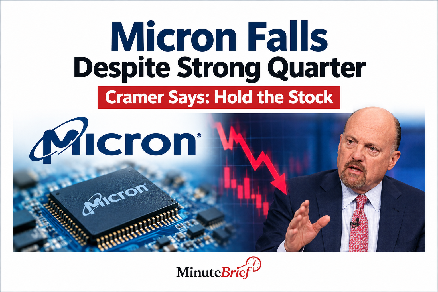 Micron Technology Shares Fall Despite Strong Quarterly Earnings
