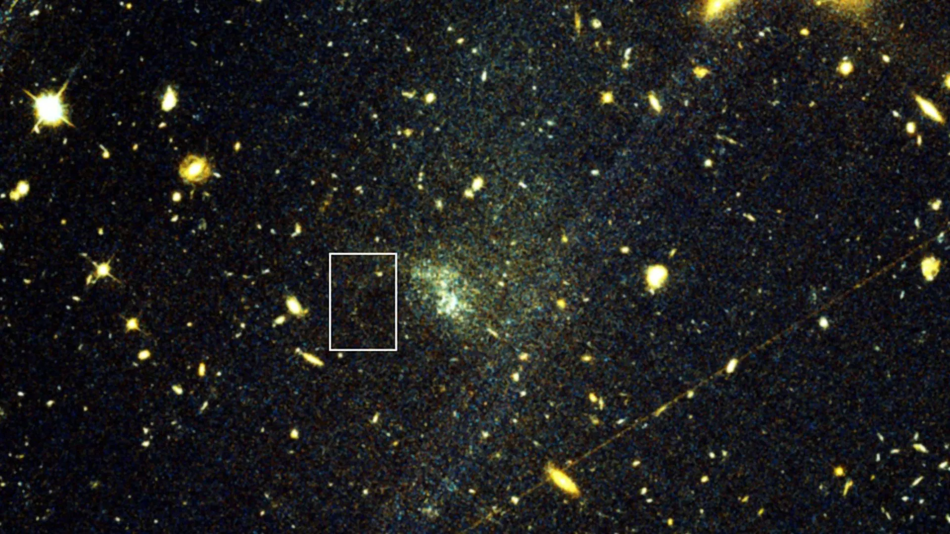 First Stellar Stream Found Outside the Milky Way