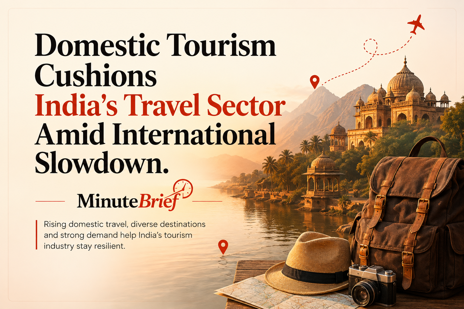 Domestic Travel Offsets Decline in Indian International Tourism Amid West Asia Crisis