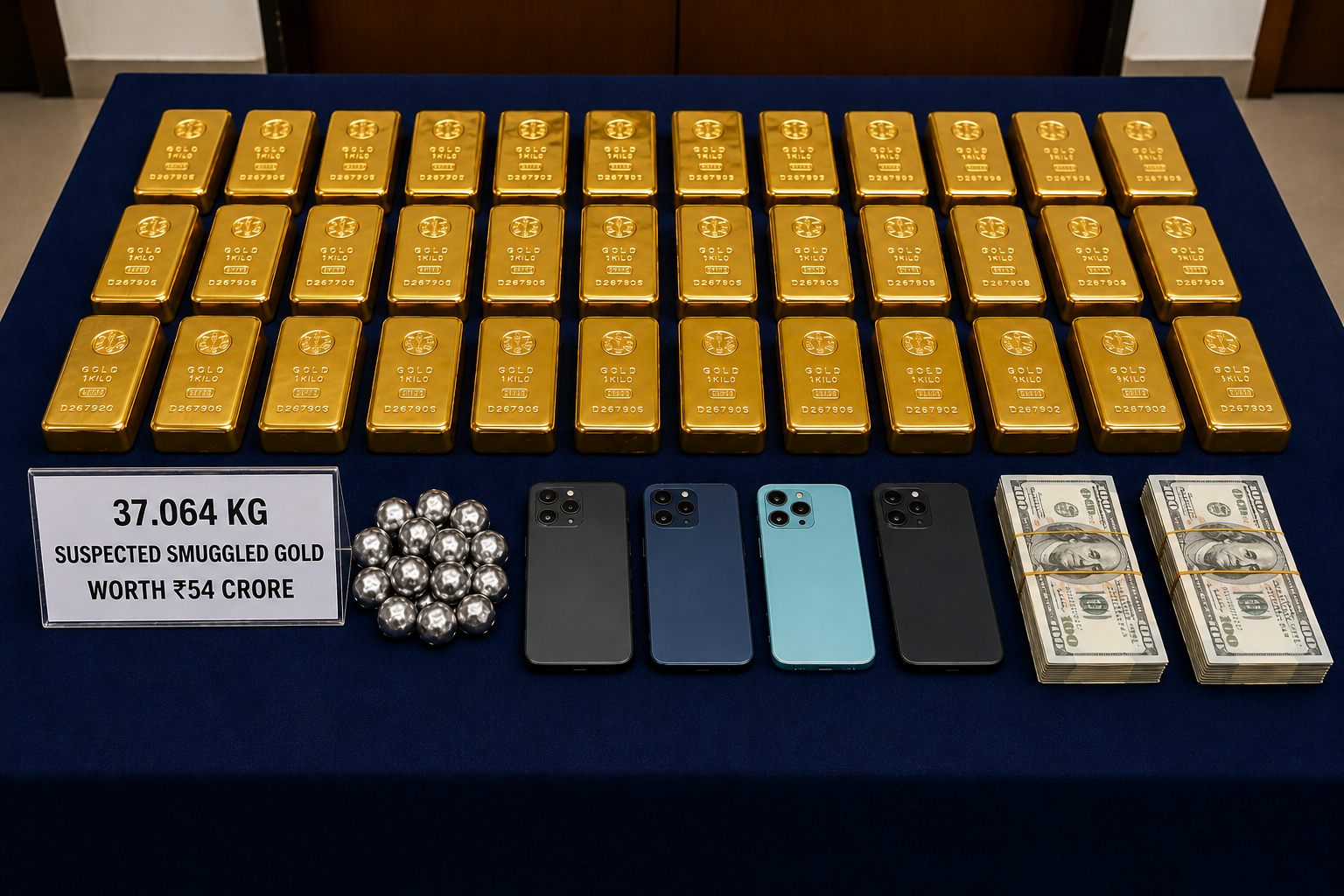 Assam Police Bust ₹54 Crore Gold Smuggling Racket, Arrest Maharashtra Man