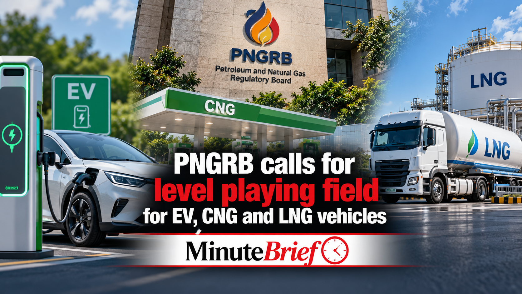 PNGRB calls for level playing field for EV, CNG and LNG vehicles