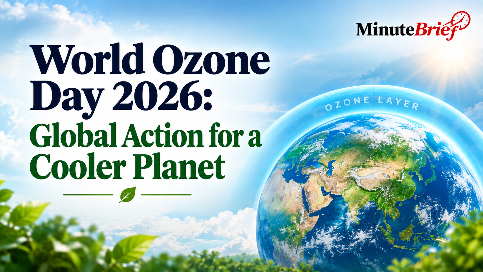 World Ozone Day 2026: Global Action for a Cooler Planet