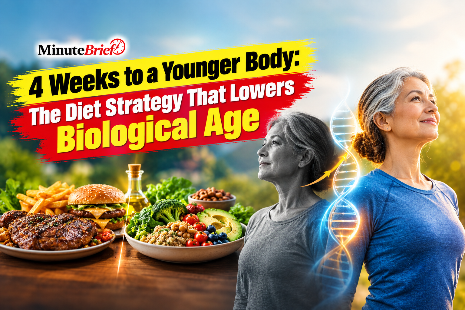 4 Weeks to a Younger Body: The Diet Strategy That Lowers Biological Age