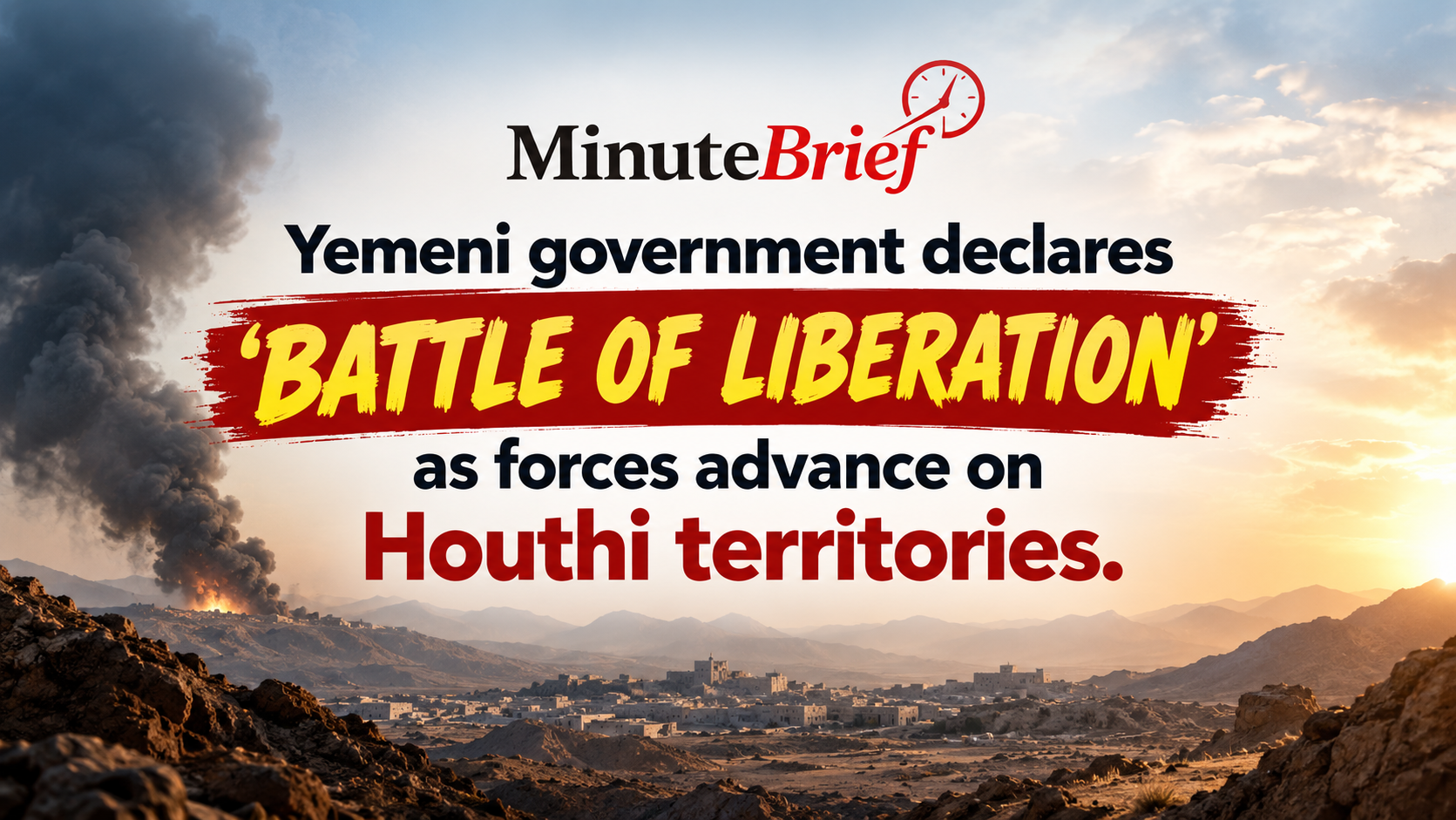 Government Troops Initiate Decisive 'Battle for Liberation' Against Houthis in Yemen Conflict
