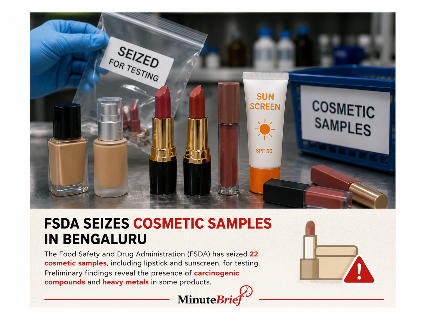 U.T. Khader vows to ban cosmetics with harmful chemicals