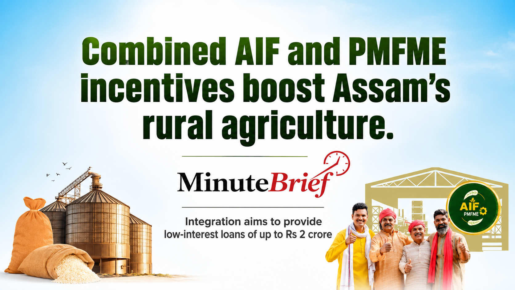 Combined AIF and PMFME incentives boost Assam's rural agriculture