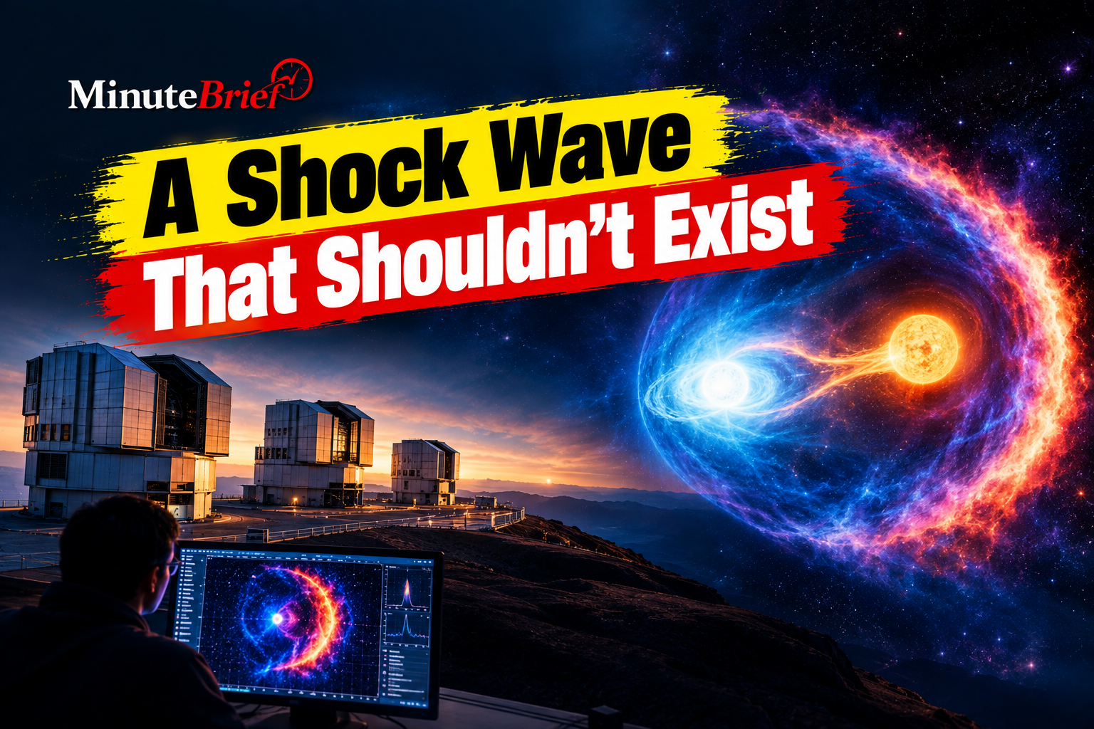 A Shock Wave That Shouldn't Exist