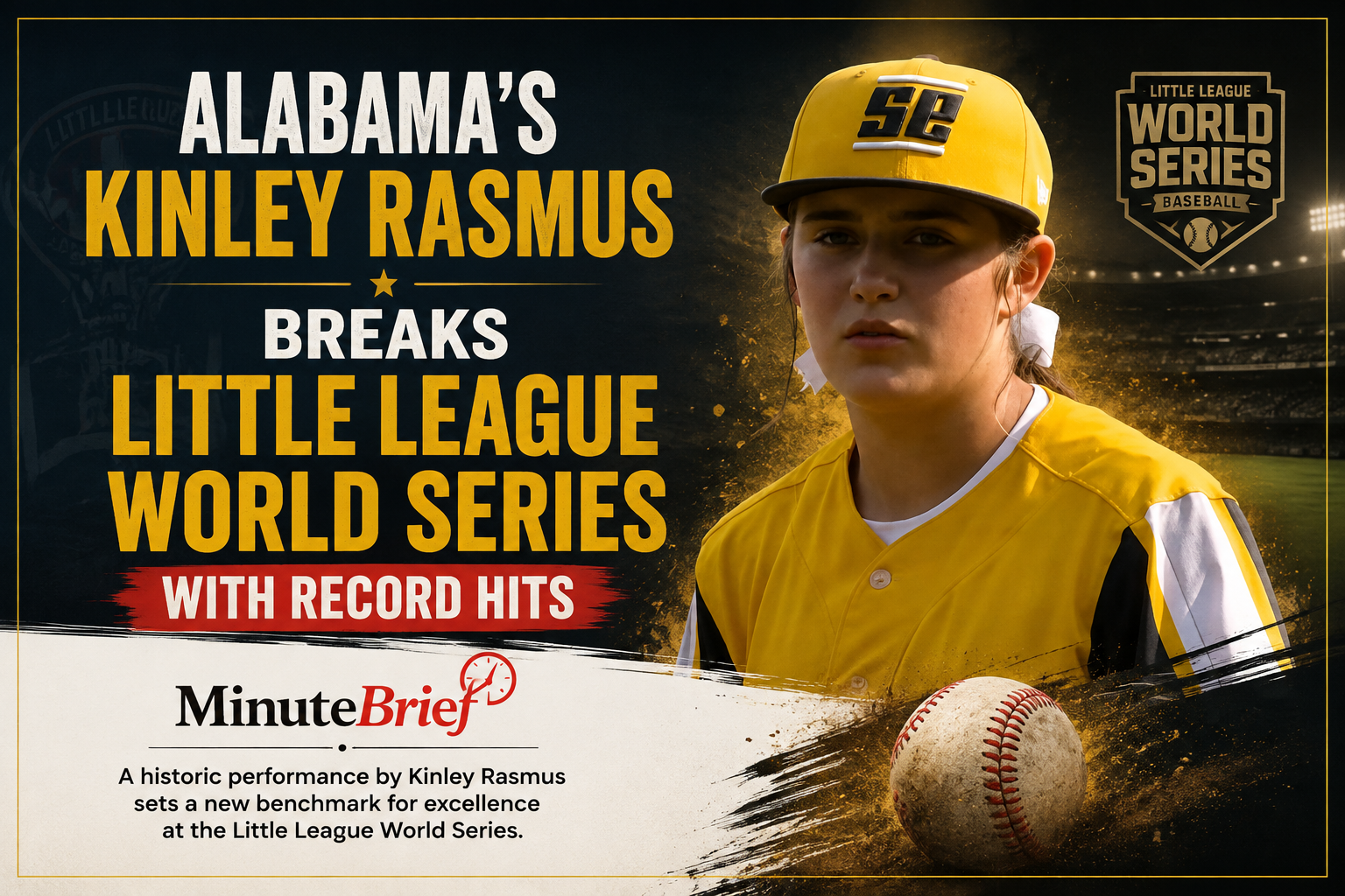 Kinley Rasmus a Young Player from Alabama Breaks Little League World Series With Record Hits