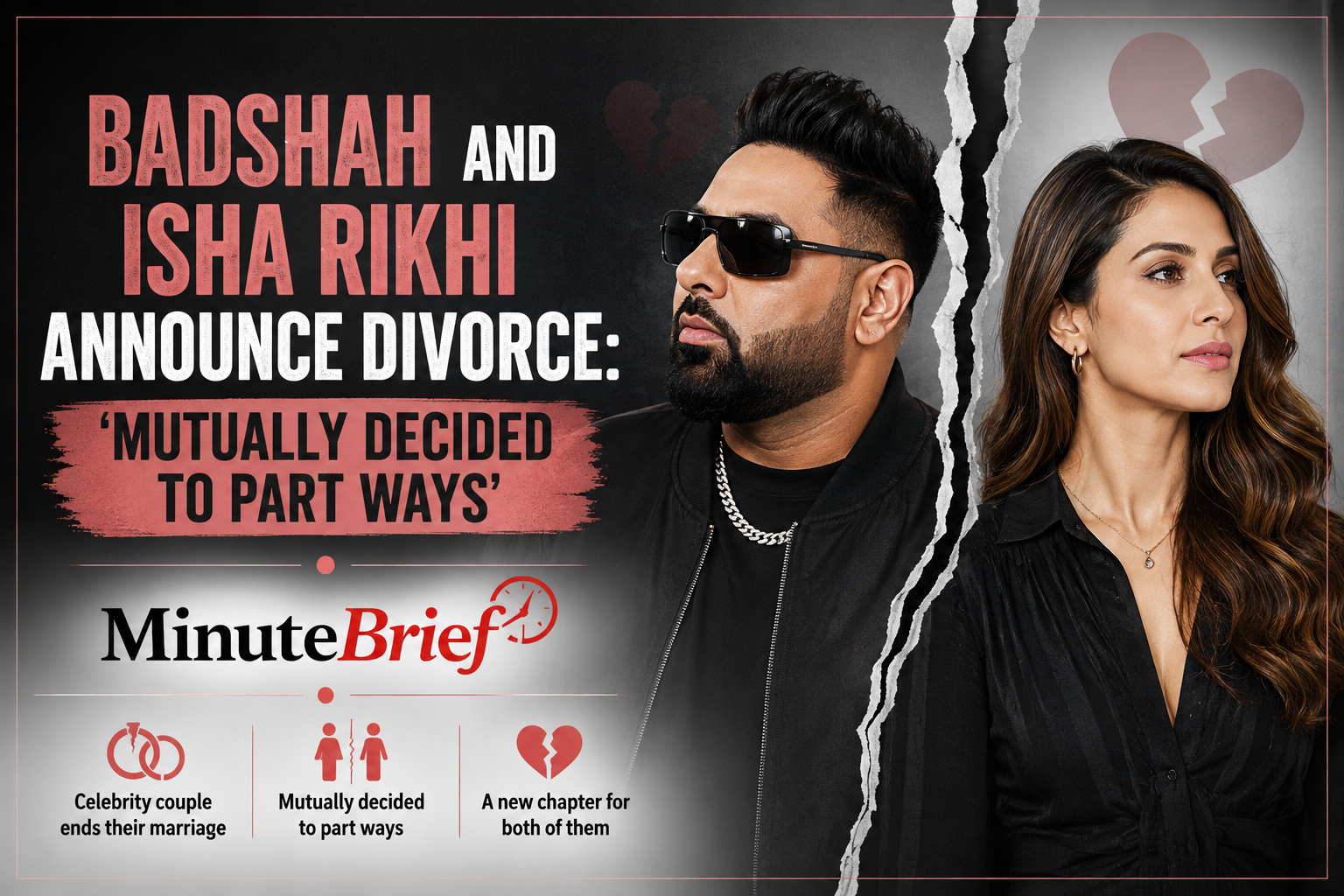 Badshah And Isha Rikhi Call it Quits, Confirms Mutual Decision To Part Ways
