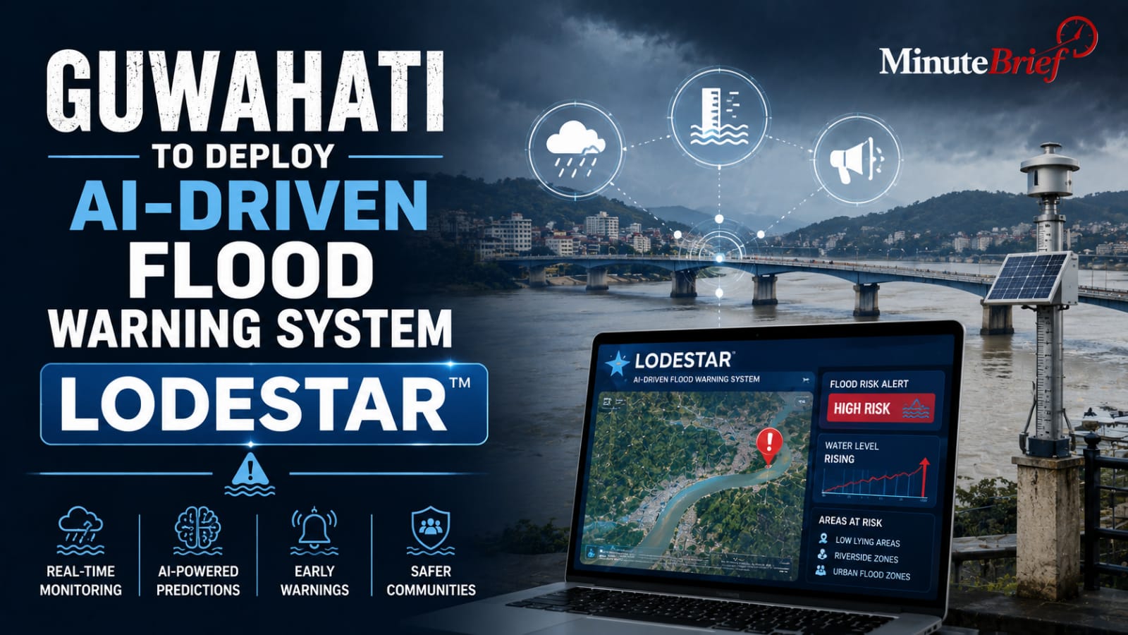 Guwahati to Deploy AI-Driven Flood Warning System 'Lodestar'