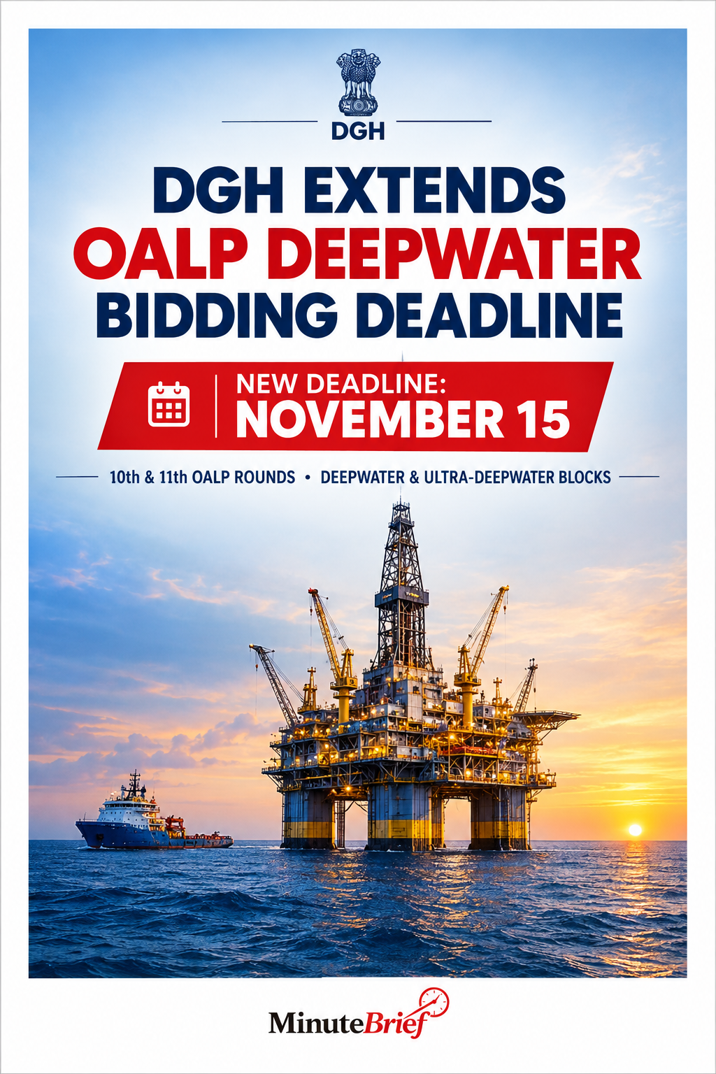 OALP deepwater bidding deadline extended to November 15