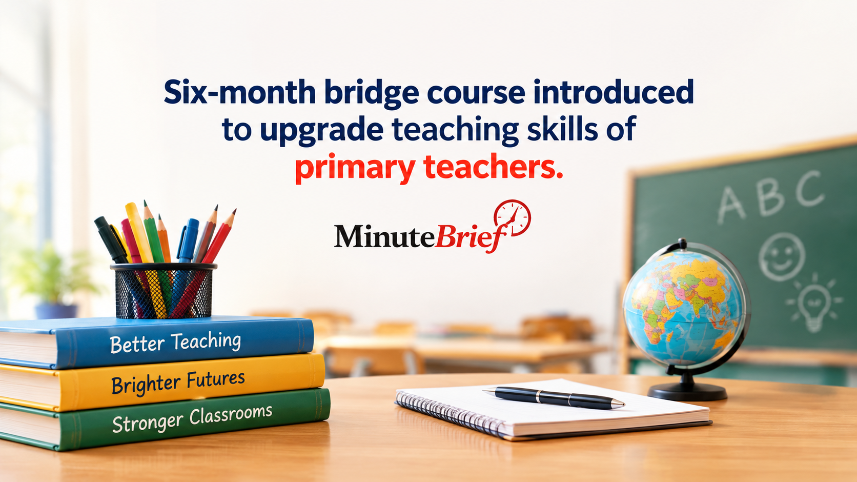 Primary Teachers with BEd Degrees to Benefit from Newly Launched Six-Month Bridge Course by Education Ministry