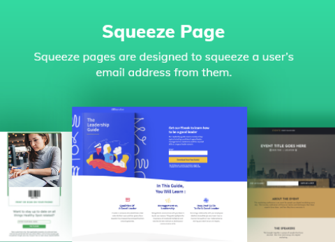 Squeeze page