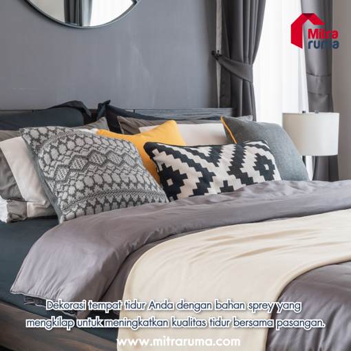 sprei tempat tidur