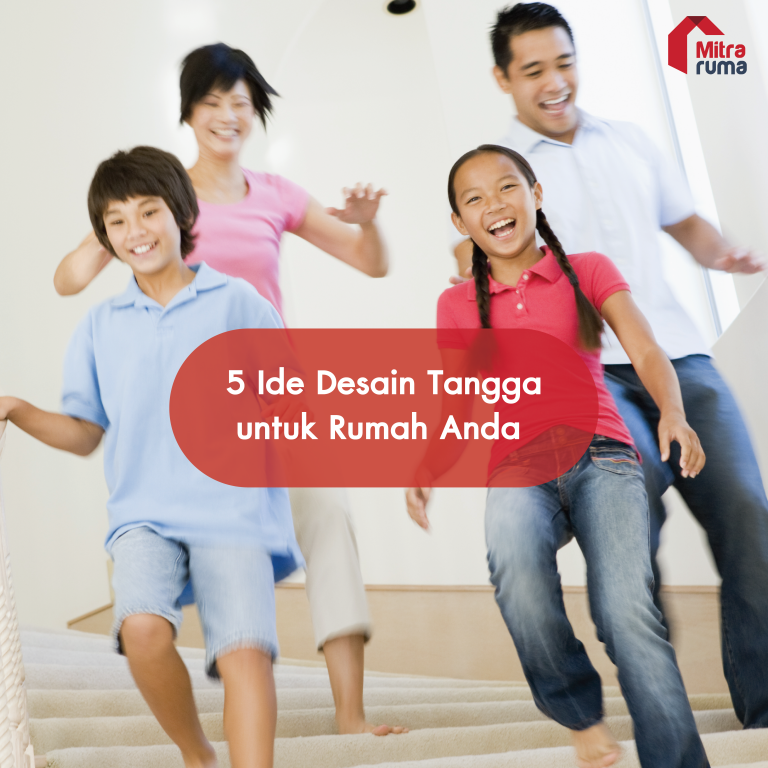 5 desain tangga untuk rumah Anda