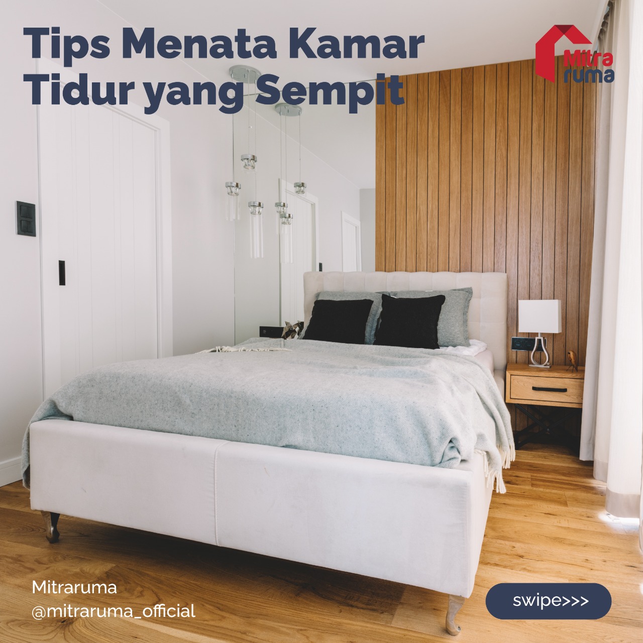 Tips Menata  Kamar  Tidur  yang Sempit  Mitraruma