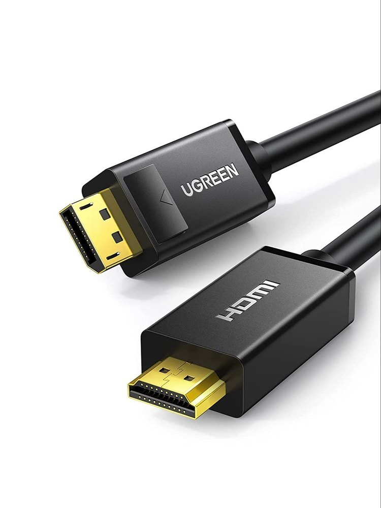 UGREEN DP Male to HDMI Male Cable 5m (Black) - Image 1