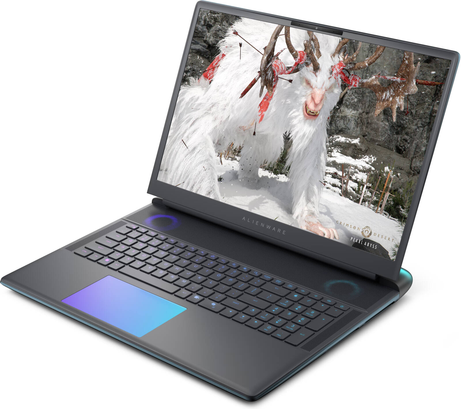 Dell Alienware 18 Area-51 Gaming Laptop, 18" QHD+ 300Hz Display, Intel Core Ultra 9 275HX, 32GB RAM, 1TB SSD, GeForce RTX 5080 16GB, English Keyboard, Win11, Liquid Teal | AA18250-W9KDF thumbnail 2